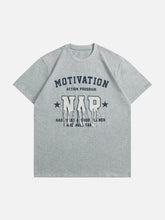 T-shirt brodé à pompons et étoiles