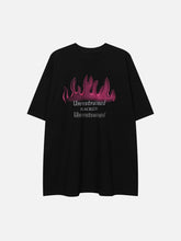 T-shirt graphique Flame Graffiti