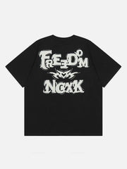 Flock Letter Tee