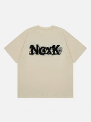 Flock Letter Tee