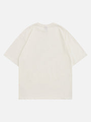 Flower Embroidery Tee