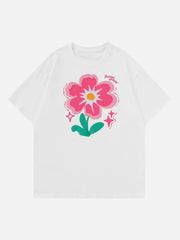 Flower Foam Embroidery Tee