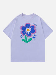 Flower Foam Embroidery Tee