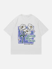 Flower Print Tee