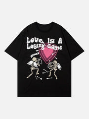 T-Shirt mit Schaumstoff-Aufdruck