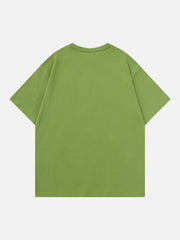 Kaninchen-T-Shirt mit Schaumstoffdruck