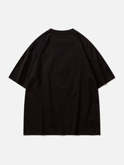 T-Shirt mit Schaumstoff-Kaninchen-Print