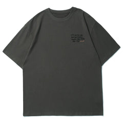 Baumwoll-T-Shirt mit lustigem Häschen-Print