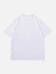 Locker sitzendes T-Shirt mit lustigem Grafikdruck
