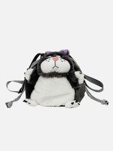 Sac en peluche amusant en forme de chaton