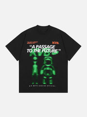 Fuzzy Pattern Tee