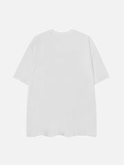 T-Shirt mit Galaxie-Print