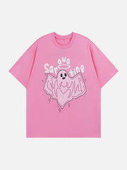 T-Shirt mit Geister-Print
