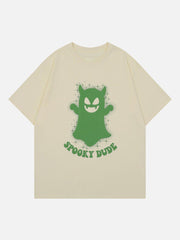 T-Shirt mit Geister-Print