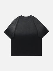 T-Shirt mit Gans-Grafik