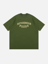 T-Shirt mit Gothic-Buchstaben-Print