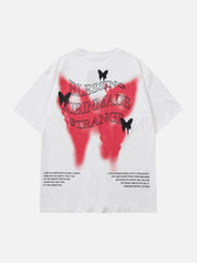 Gradient Butterflies Graphic Tee