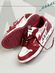 Graffiti Distressed Herz Skate Schuhe