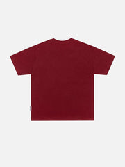 T-Shirt mit Graffiti-Buchstaben-Print