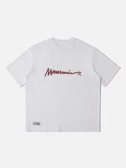 Hand Drawn Graffiti Font Tee