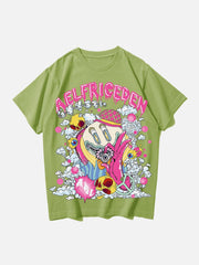 T-shirt imprimé Happy Joker