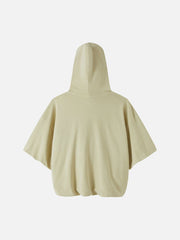 T-shirt uni avec décoration de chapeau