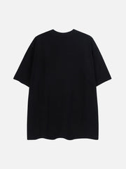 Heart-shaped Earth Print Tee