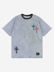 Heavyweight Embroidery T-shirt