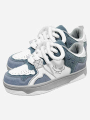 Atmungsaktive High Street-Schuhe mit dicker Sohle