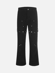 High Street Micro-Jeans im Riemchendesign – 1650