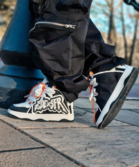 High Street Thick Bottom Board Shoes Couple Models -1591