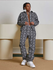 High Street Versatile Denim Suit - 1719