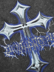 High Street – Lockeres, verwaschenes und gealtertes T-Shirt