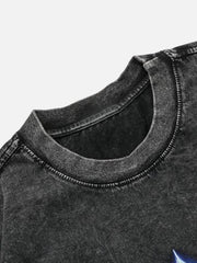 High Street – Lockeres, verwaschenes und gealtertes T-Shirt