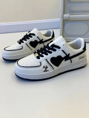 Weiße Skate-Sneakers von High Street – 1496