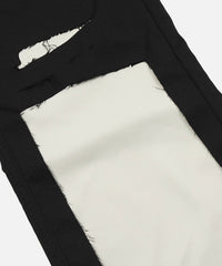 Jeans à blocs de couleurs hip-hop