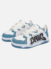 Chaussures hip-hop à blocs de couleurs et lettres - 1948