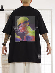 Hot Imaging Portrait Print Tee