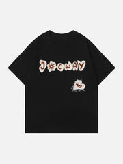 JOCWAY Alphabet Patchwork Tee
