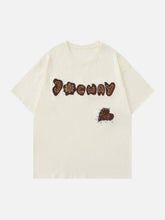 T-shirt patchwork alphabet JOCWAY