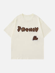 JOCWAY Alphabet Patchwork Tee