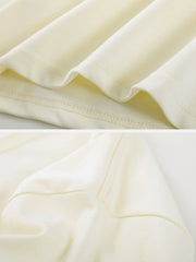 Stricken Stickerei Blumen TEE