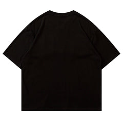 T-shirt graphique « L » avec bande dessinée