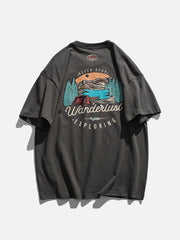 Landscape Pattern Graphic Tee
