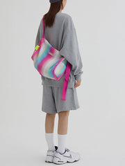 Sac dégradé rose laser