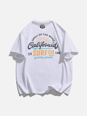 Letter Crack Print Tee