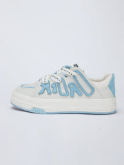 Buchstaben Patchwork Damenschuhe