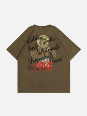 Letter Portrait Print Tee