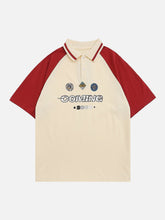 T-shirt à imprimé lettre