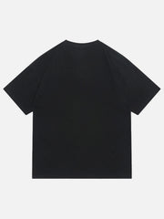 Letter Print Street Loose T-shirt